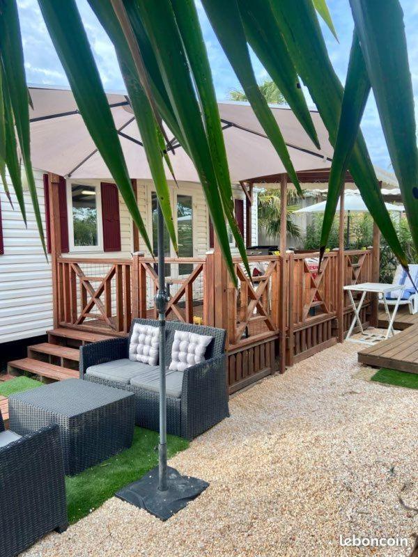 Camping Le Clos Du Thym Аржель-сюр-Мер Экстерьер фото